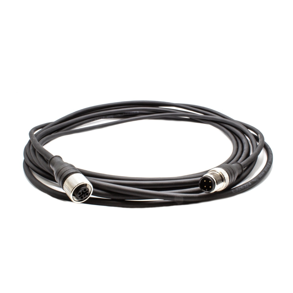 СЦМ12L-04A1PLFH-LMH-02 L=5000, Кабель с разъемами
