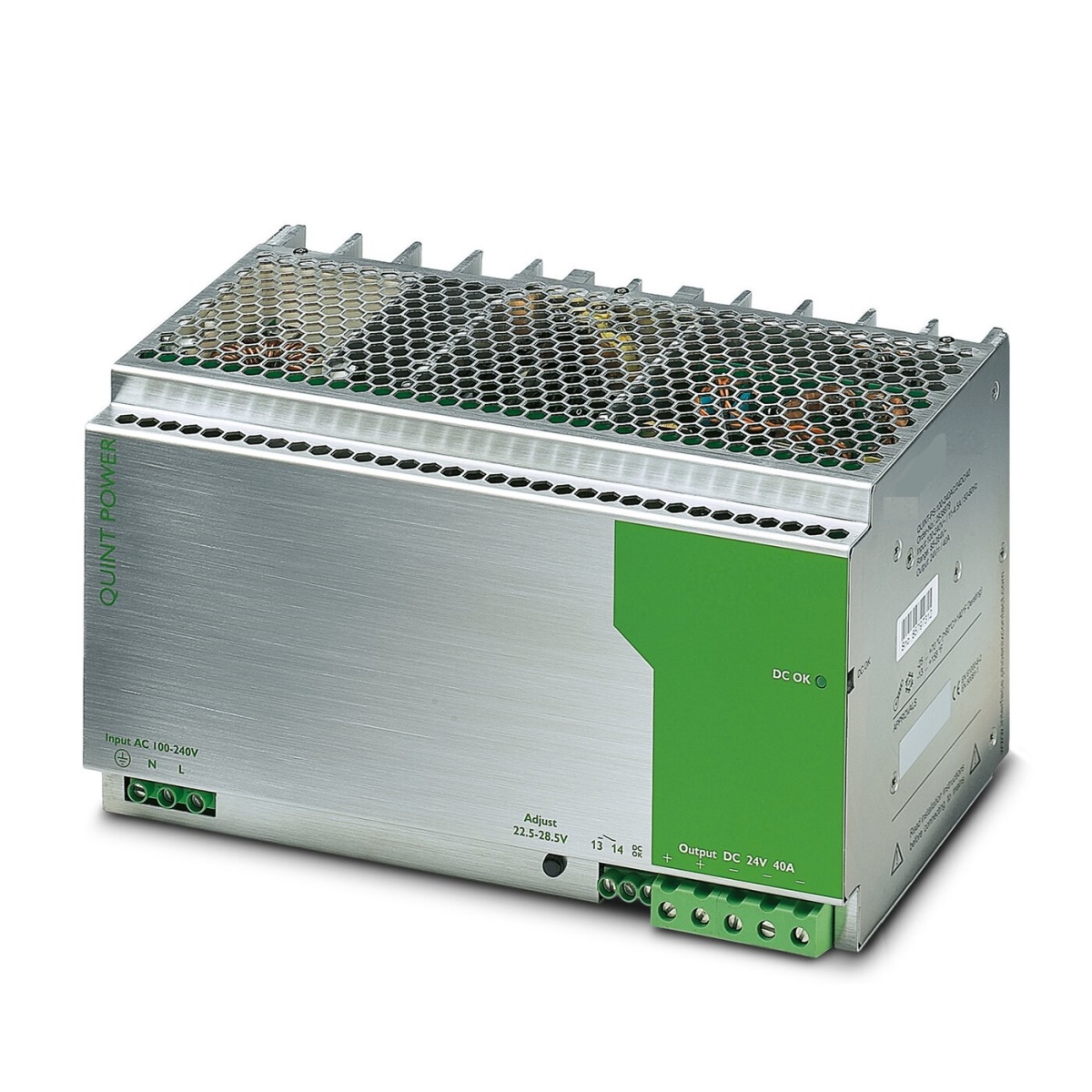 QUINT-PS-100-240AC/24DC/40, Источники питания