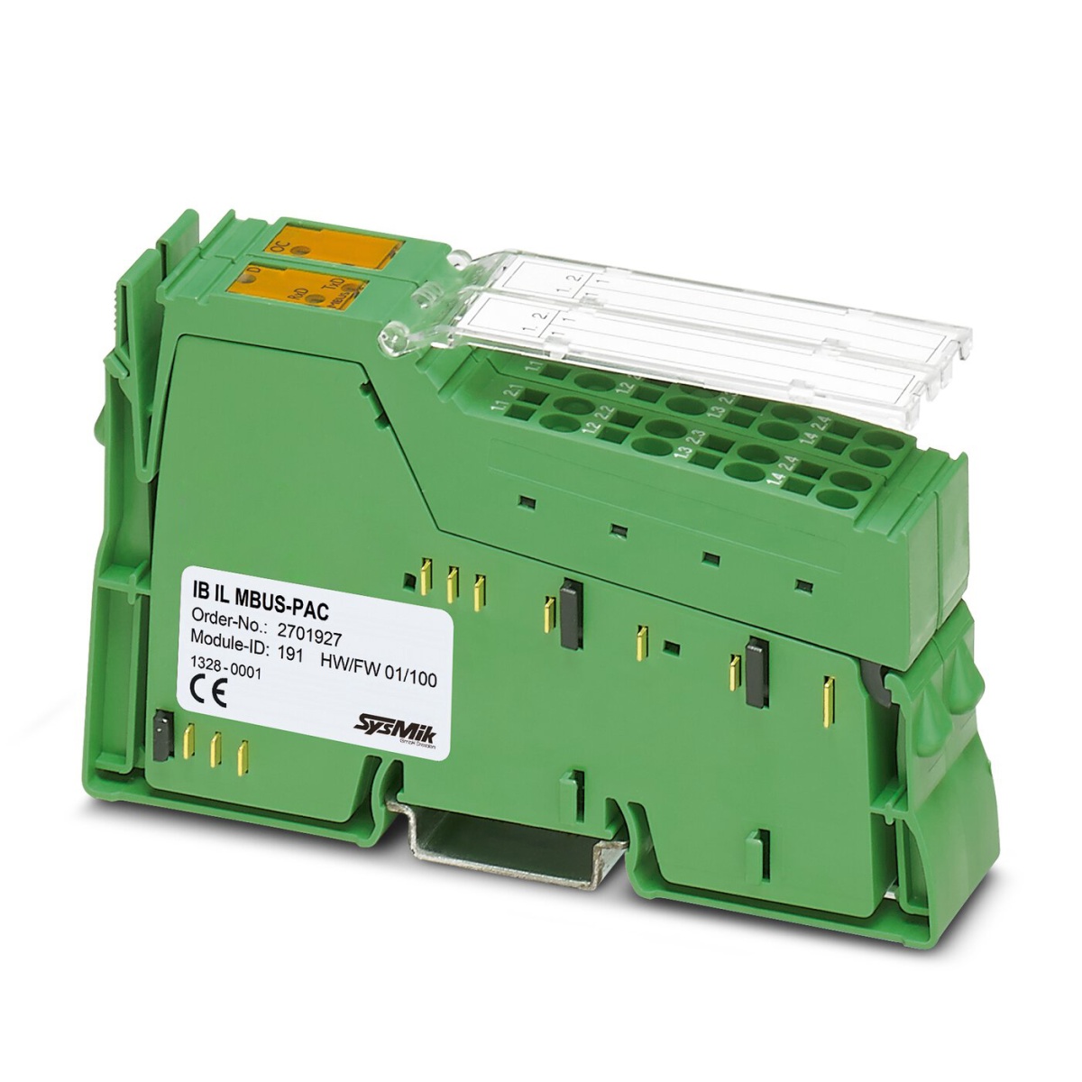 IB IL MBUS-PAC, Функциональные клеммные модули Inline