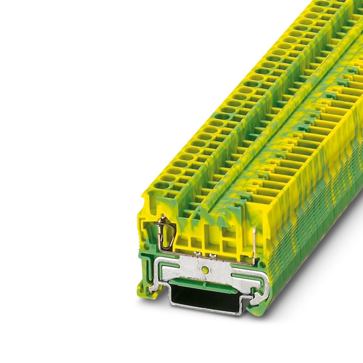 ST 2,5/ 1P-PE, Заземляющий клеммный модуль с пружинными зажимами