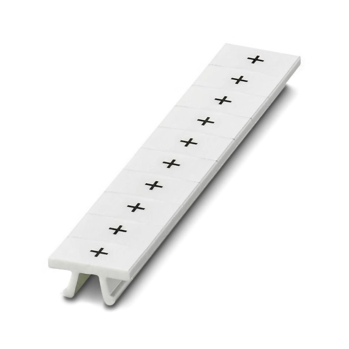 ПМК 6,ГОРИЗ: ЗНАК +, Шильдик маркировочный в составе полосок (по 10 шильдиков)