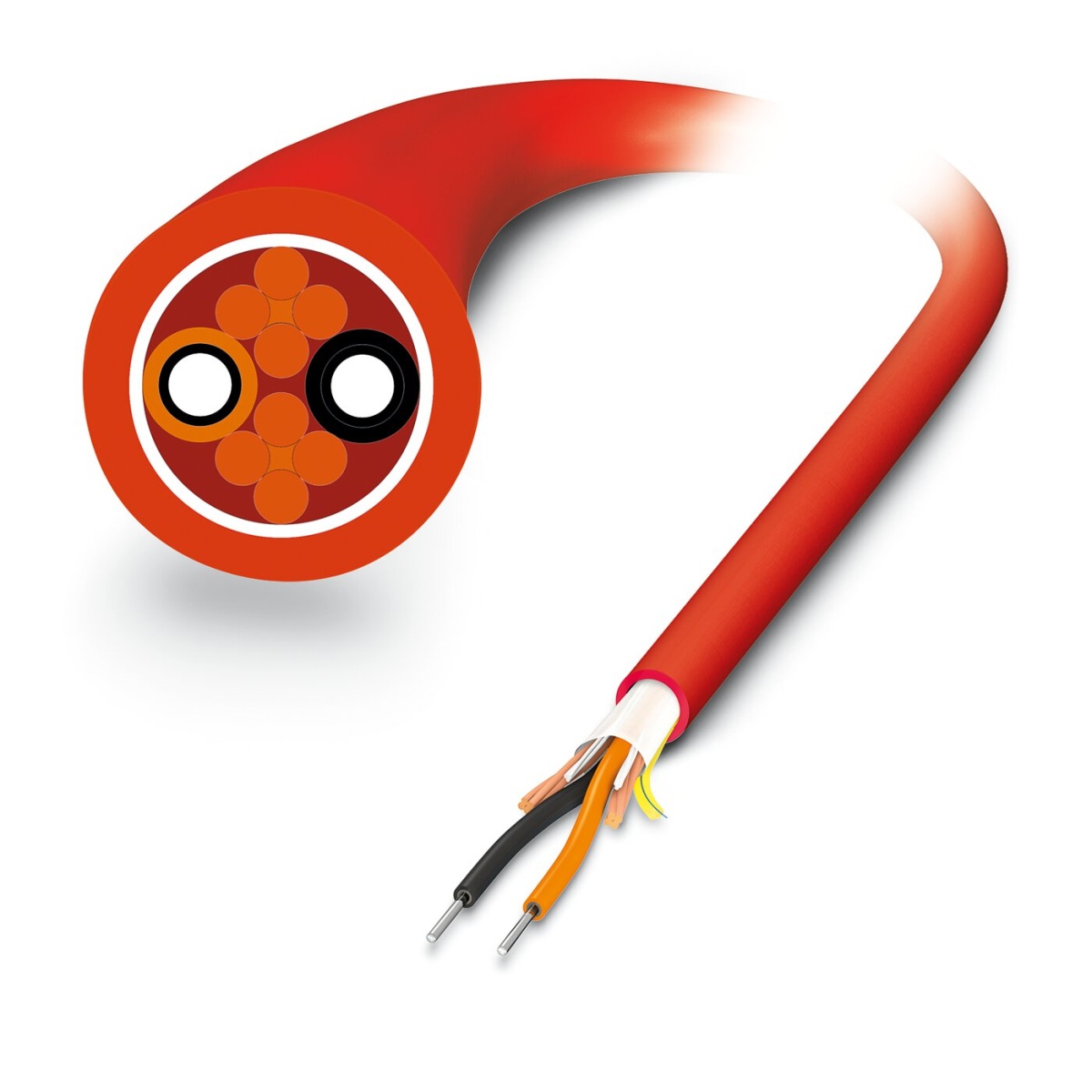 PSM-LWL-RUGGED-FLEX-980/1000, Оптоволоконный кабель