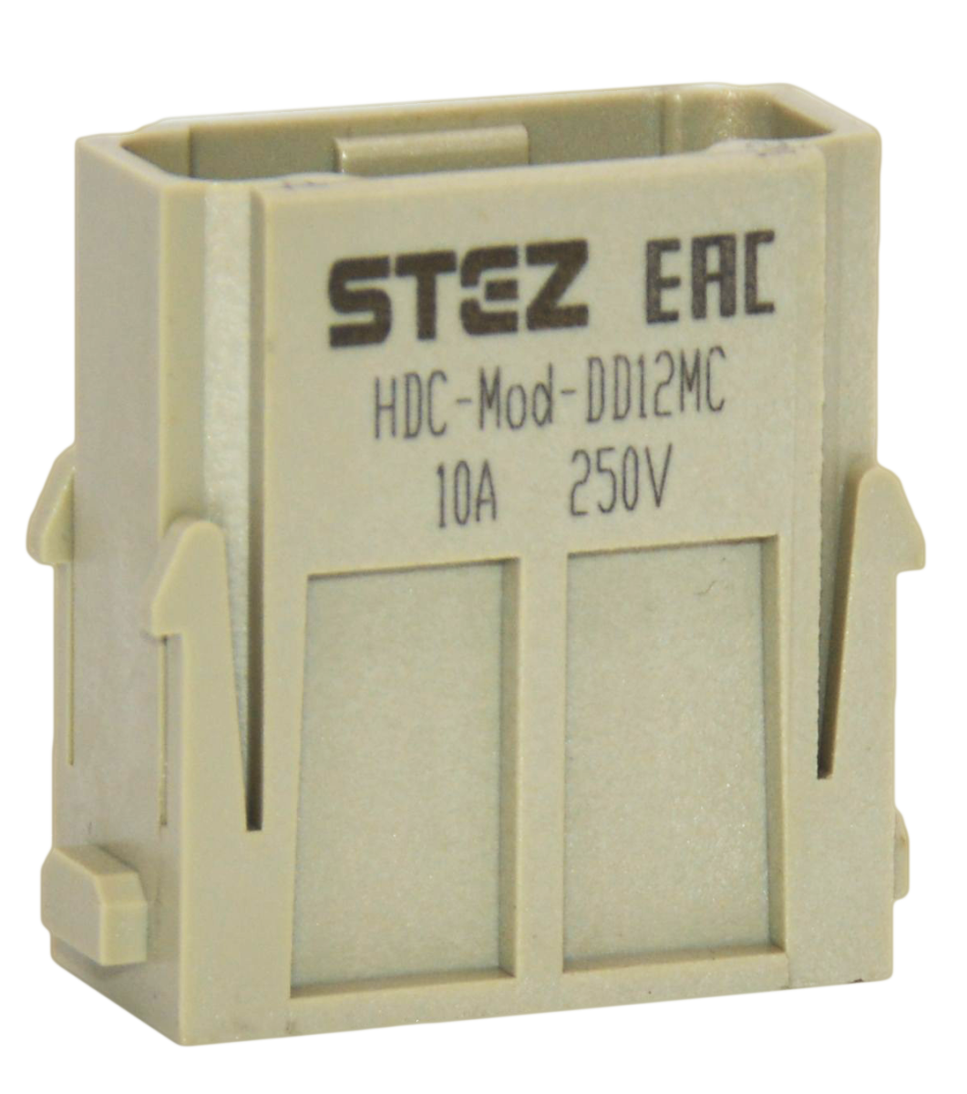 HDC-MOD-DD12MC, Вставка контактная, модульная