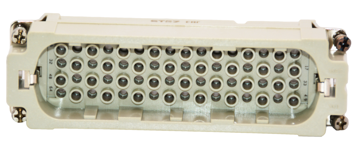 HDC-D-64-MC, Вставка контактная, постоянное число полюсов