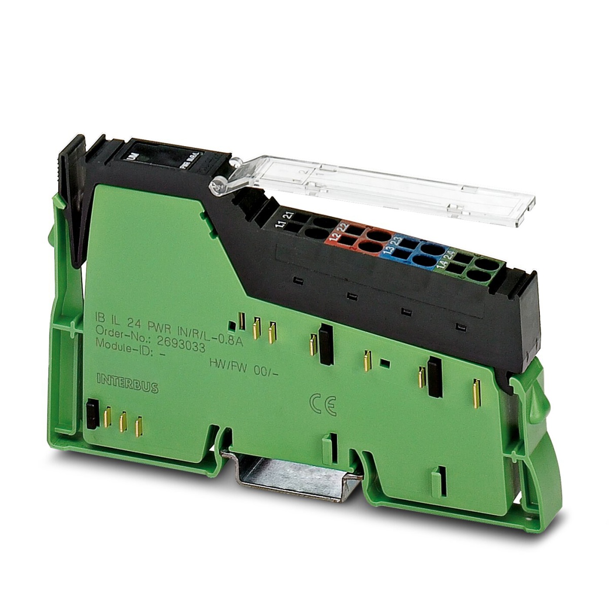 IB IL 24 PWR IN/R/L-0.8A-PAC, Клеммы Inline