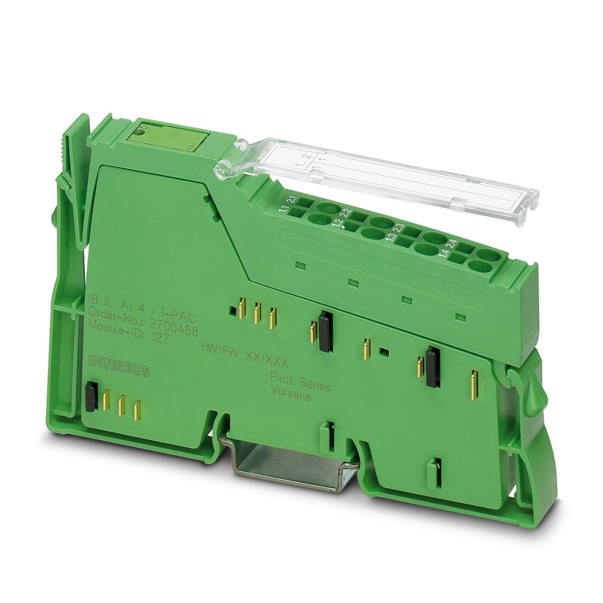 IB IL AI 4/U-PAC, Клеммы Inline