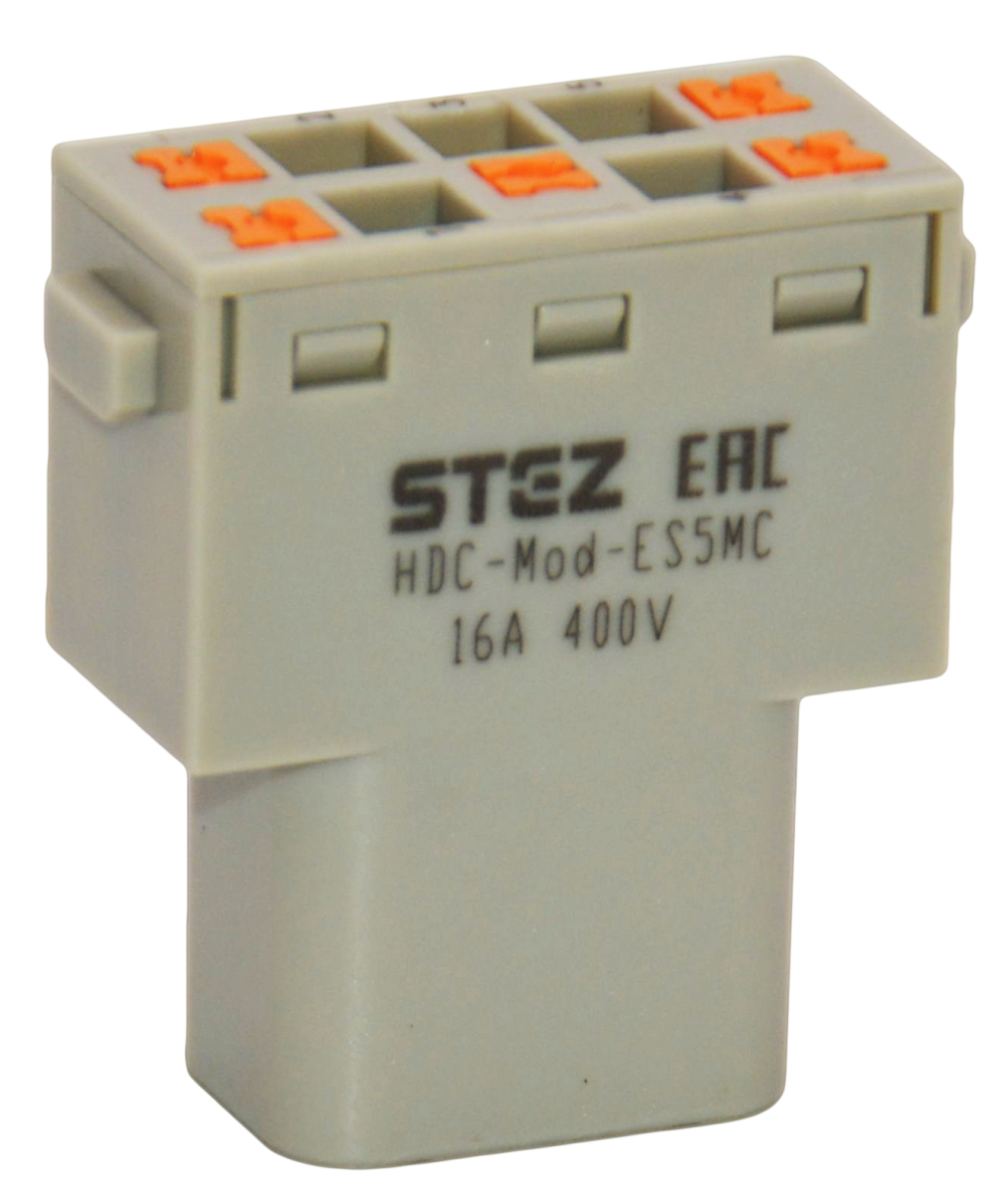 HDC-MOD-ES5MC, Вставка контактная, модульная