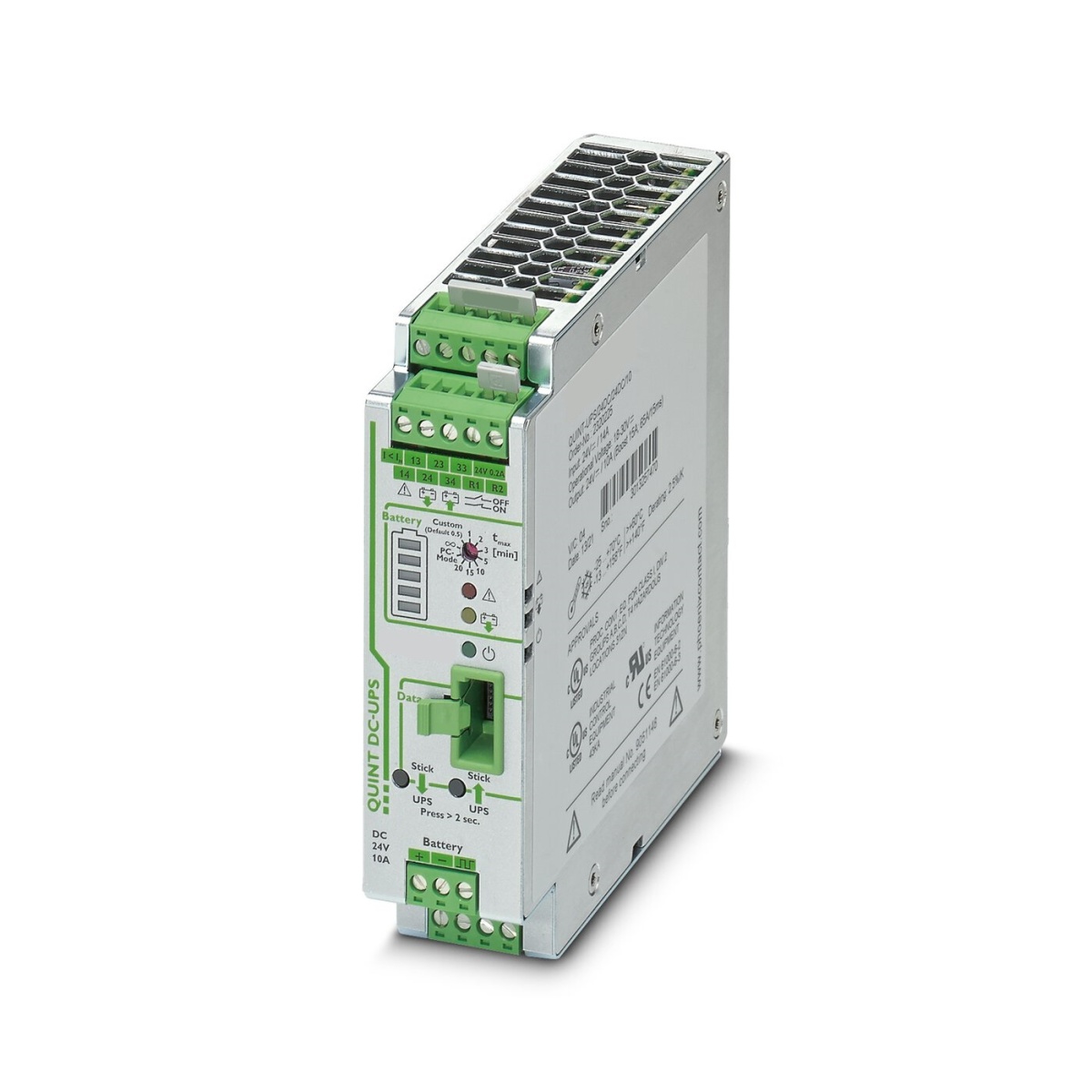QUINT-UPS/ 24DC/ 24DC/10, Источник бесперебойного питания