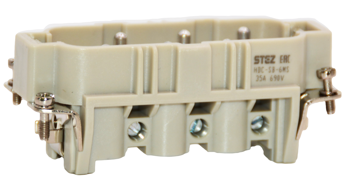 HDC-SB-6MS, Вставка контактная, постоянное число полюсов