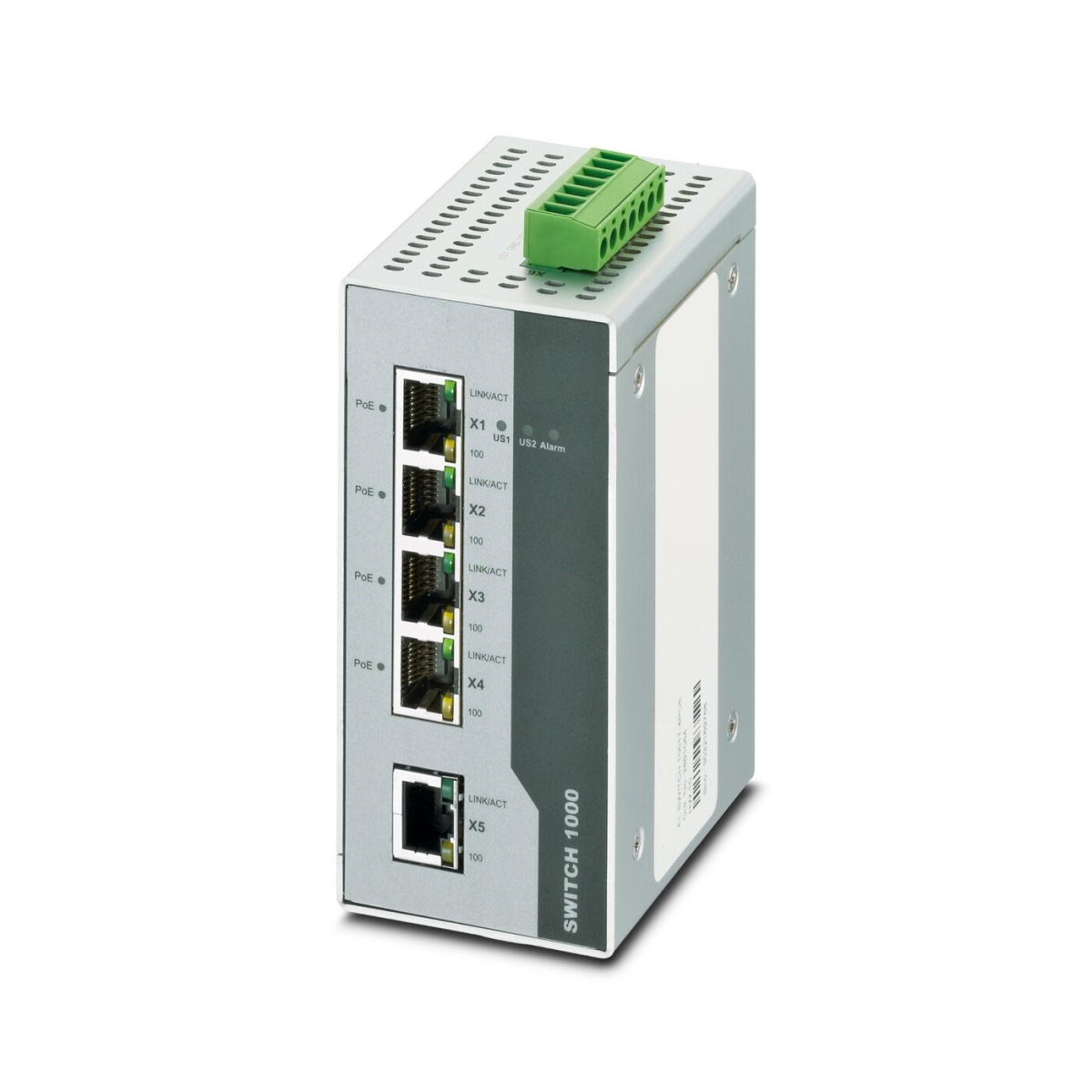 FL SWITCH 1001T-4POE, Промышленный коммутатор