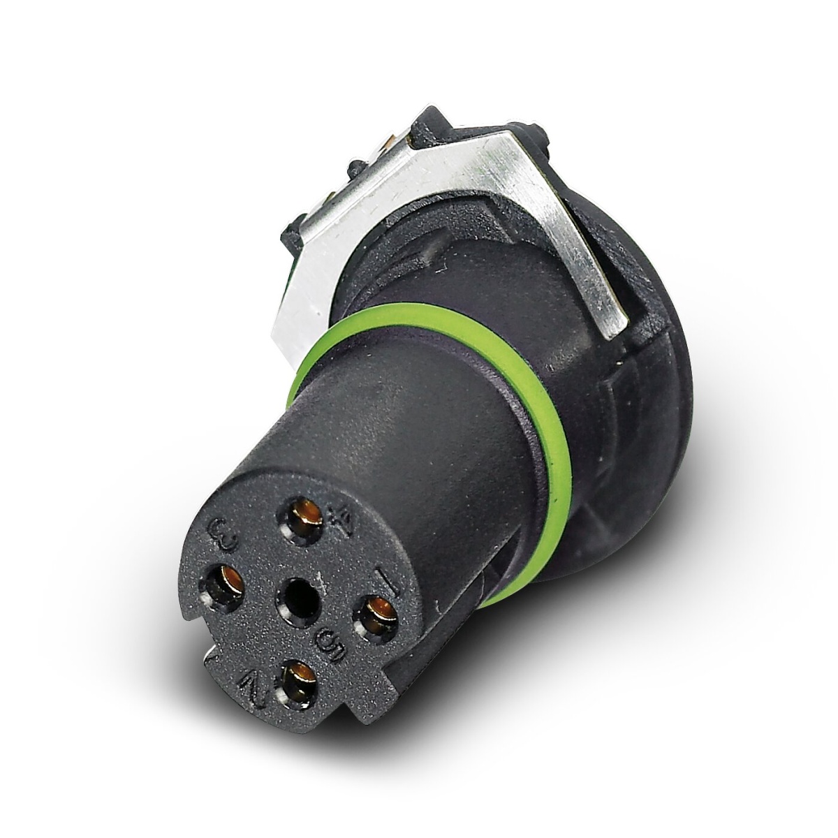 SACC-CI-M12FSD-4CON-L180-THR, Встраиваемый соединитель для шинной системы